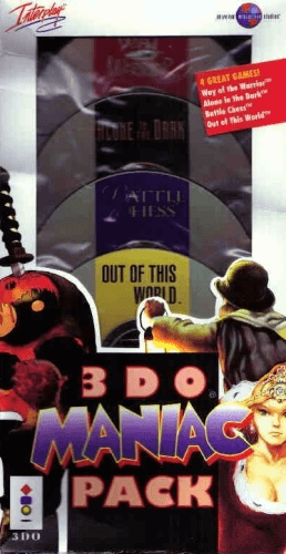 3DO Maniac Pack box art for 3DO